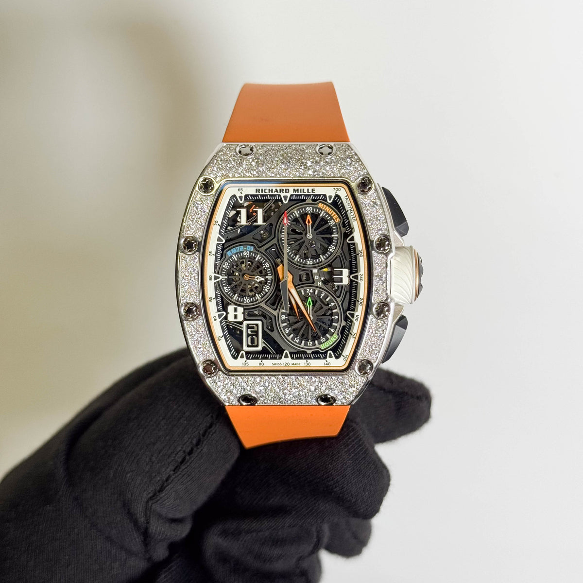 Richard Mille RM72-01 47.3mm Skeleton Dial Watch Ref # RM72-01
