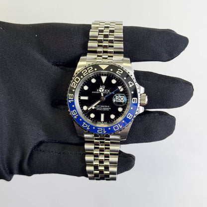 Rolex GMT-Master II "Batgirl" 40mm Black Dial Watch Ref# 126710BLNR - Happy Jewelers Fine Jewelry Lifetime Warranty