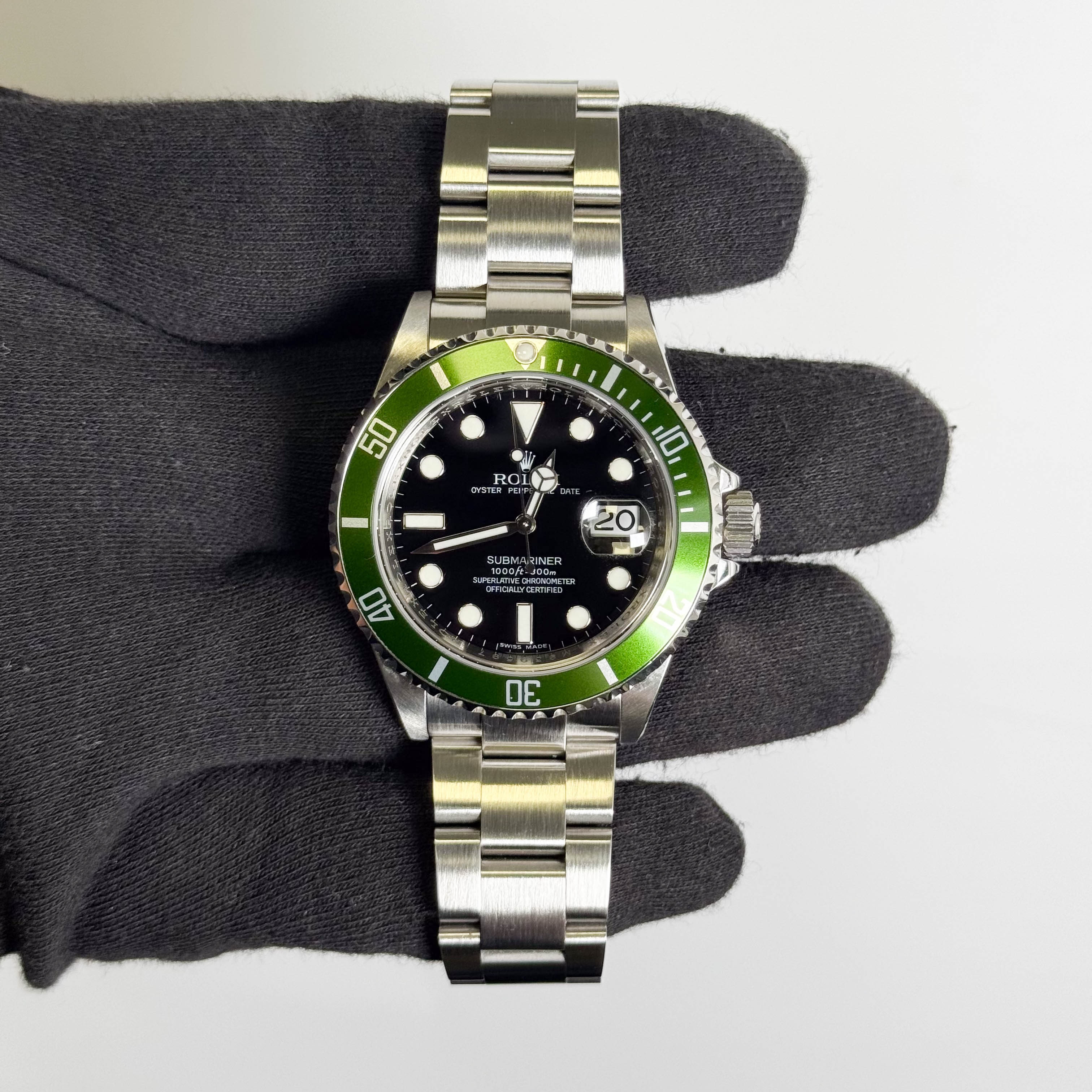 Rolex Submariner 40mm Black Dial Watch Ref# 16610LV