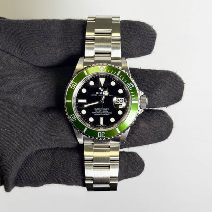 Rolex Submariner 40mm Black Dial Watch Ref# 16610LV