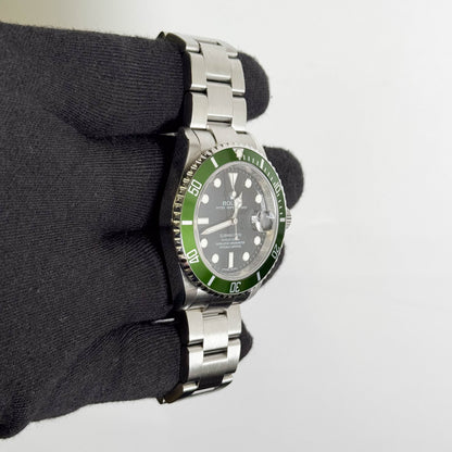 Rolex Submariner 40mm Black Dial Watch Ref# 16610LV