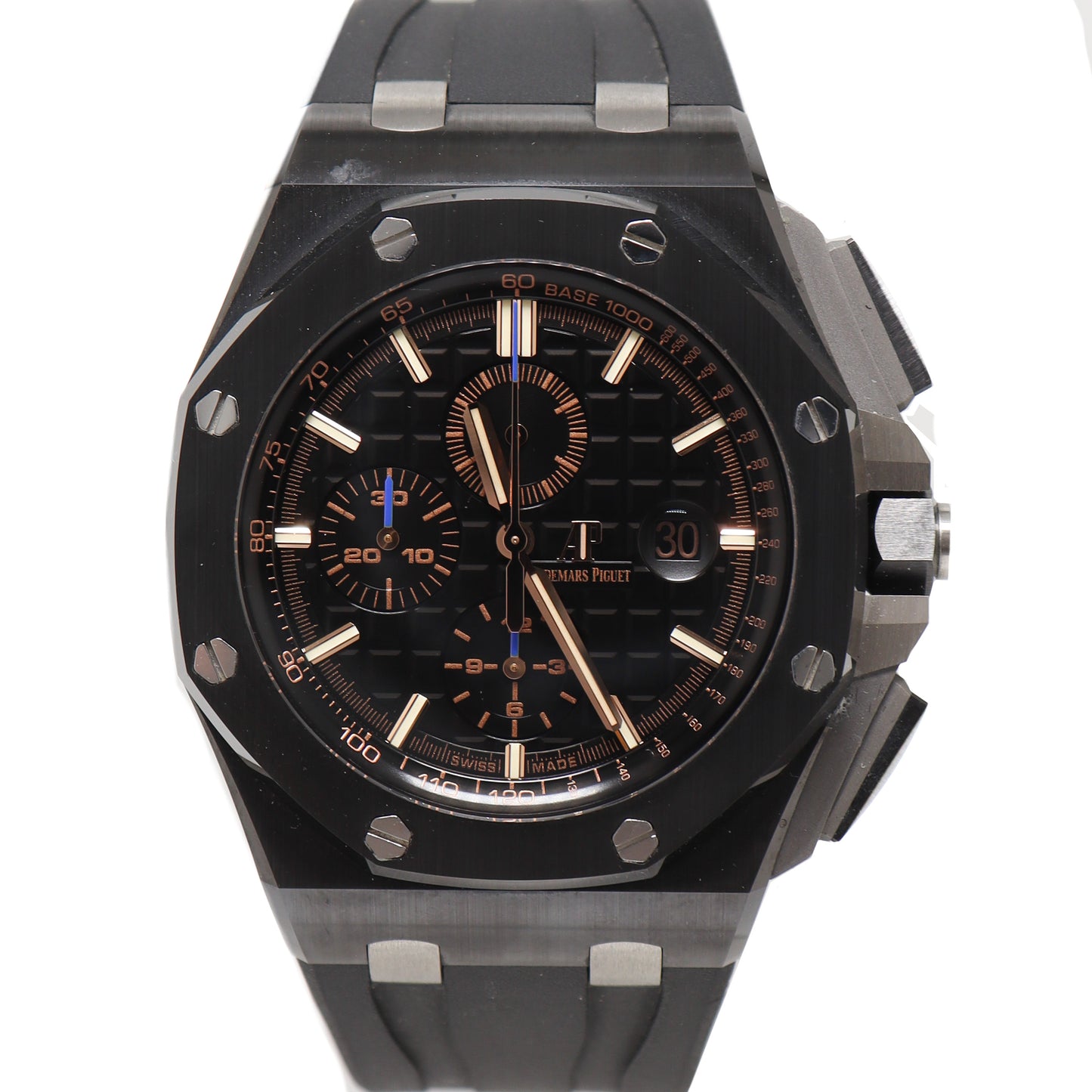 Audemars Piguet Royal Oak 44mm Black Dial Watch Ref# 26405CE.OO.A002CA.02