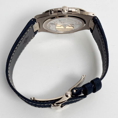 Patek Philippe Nautilus 41mm Blue Stick Dial Watch Ref# 5810G-001