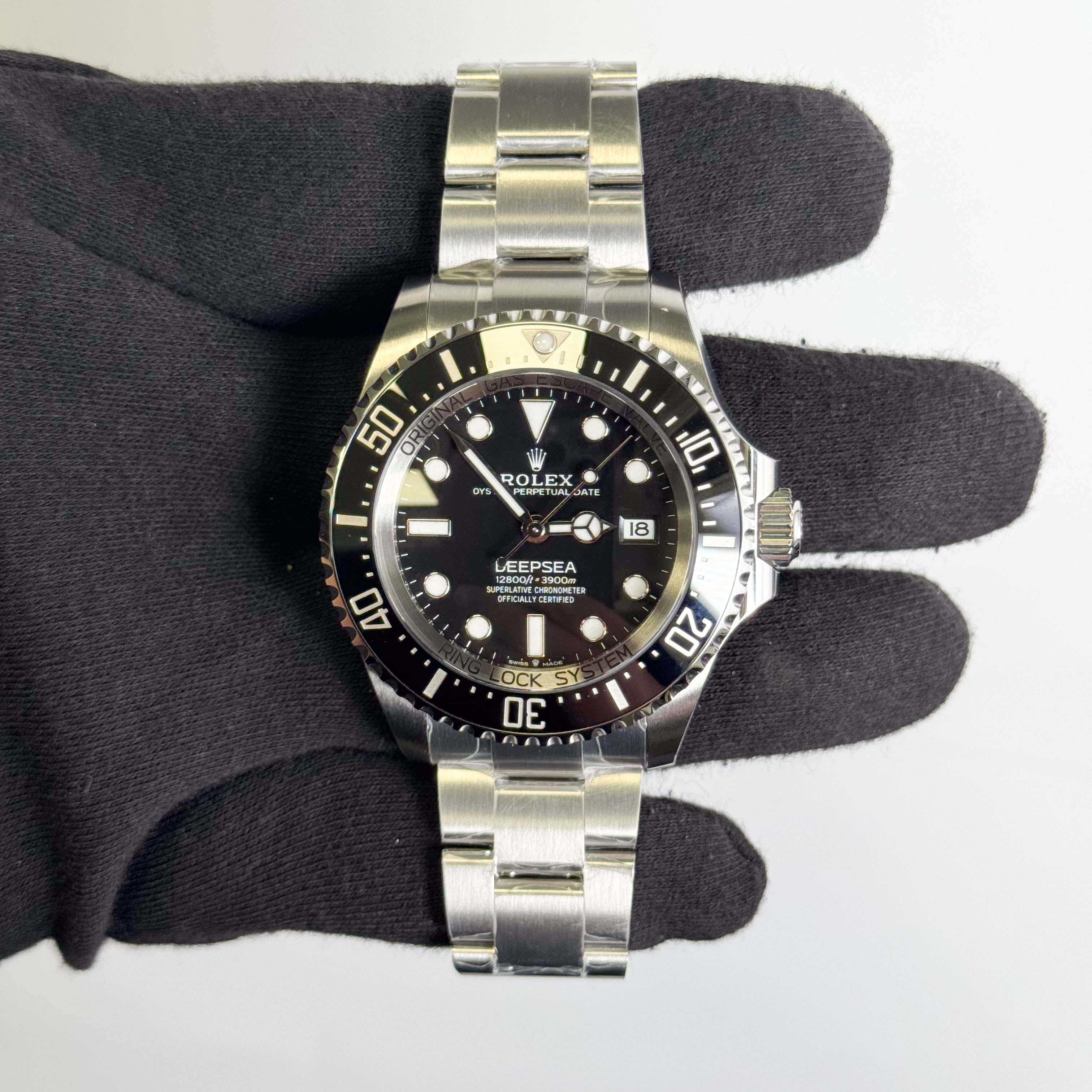 Rolex Sea-Dweller 44mm Black Dial Watch Ref# 136660 – Happy Jewelers