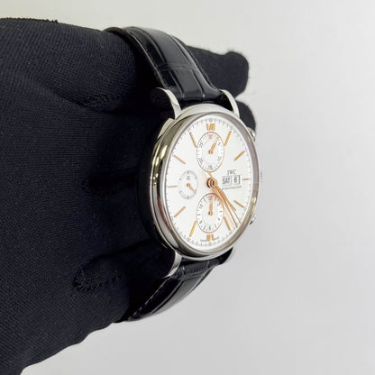 IWC Portofino 42mm White Dial Watch Ref# IW391031 - Happy Jewelers Fine Jewelry Lifetime Warranty