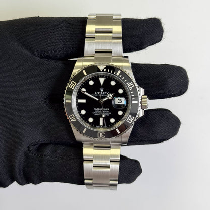 Rolex Submariner 41mm Black Dial Watch Ref# 126610LN - Happy Jewelers Fine Jewelry Lifetime Warranty