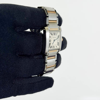 Cartier Tank 25mm White Dial Watch Ref# W51012Q4 - Happy Jewelers Fine Jewelry Lifetime Warranty
