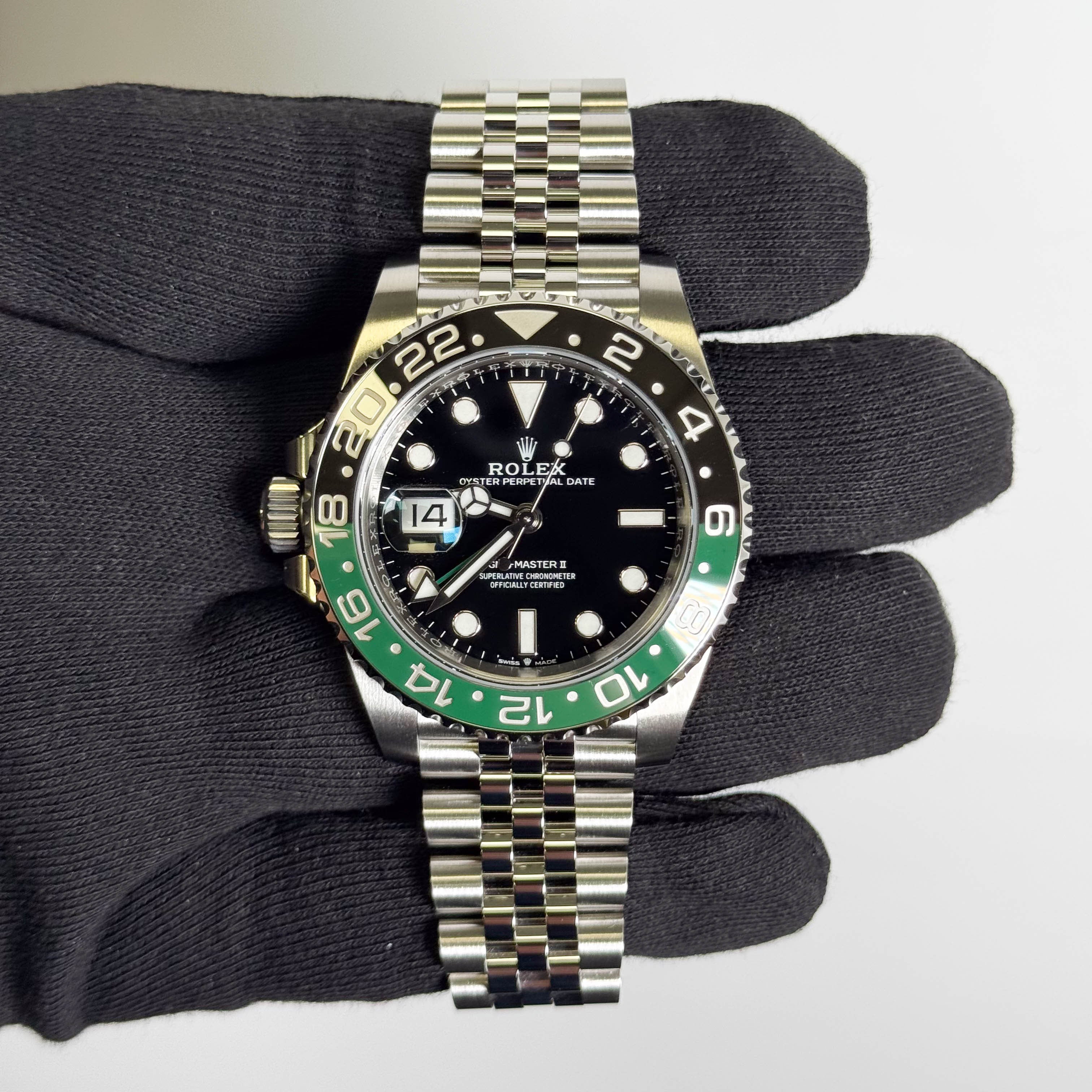Rolex GMT-Master II 40mm Black Dial Watch Ref# 126720VTNR