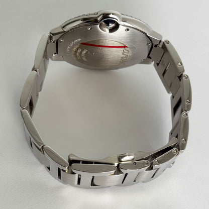 Cartier Ballon Bleu 42mm Silver Dial Watch Ref# W69012Z4 - Happy Jewelers Fine Jewelry Lifetime Warranty