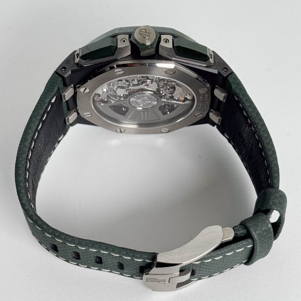 Audemars Piguet Royal Oak 43mm Green Dial Watch Ref# 26420CE.OO.A063VE.01