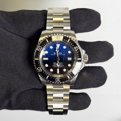 Rolex Sea-Dweller 44mm Black/Blue Dial Watch Ref# 136660