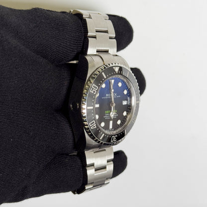 Rolex Sea-Dweller 44mm Black/Blue Dial Watch Ref# 136660