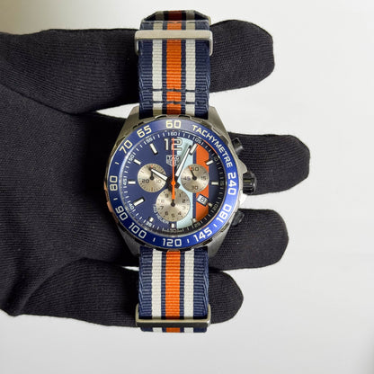 Tag Heuer Formula 1 43mm Blue Dial Watch Ref# CAZ1014.FC8196