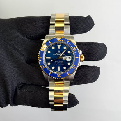 Rolex Submariner 41mm Blue Dial Watch Ref#  126613LB