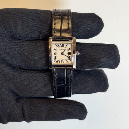 Cartier Francaise 18 mm Ivory Dial Watch Ref# W5001256 - Happy Jewelers Fine Jewelry Lifetime Warranty