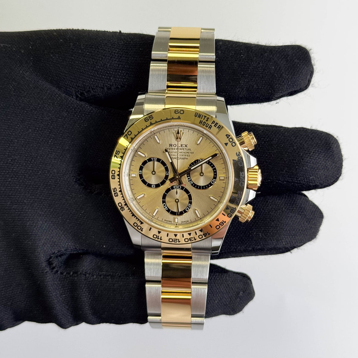 Rolex Daytona 40mm Champagne Dial Watch Ref # 126503 - Happy Jewelers Fine Jewelry Lifetime Warranty