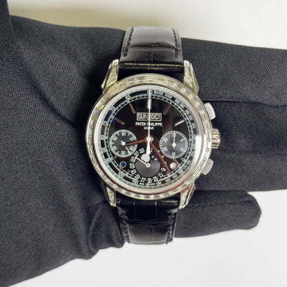 Patek Philippe Grand Complications 41mm Black Dial Watch Ref# 5271P-001