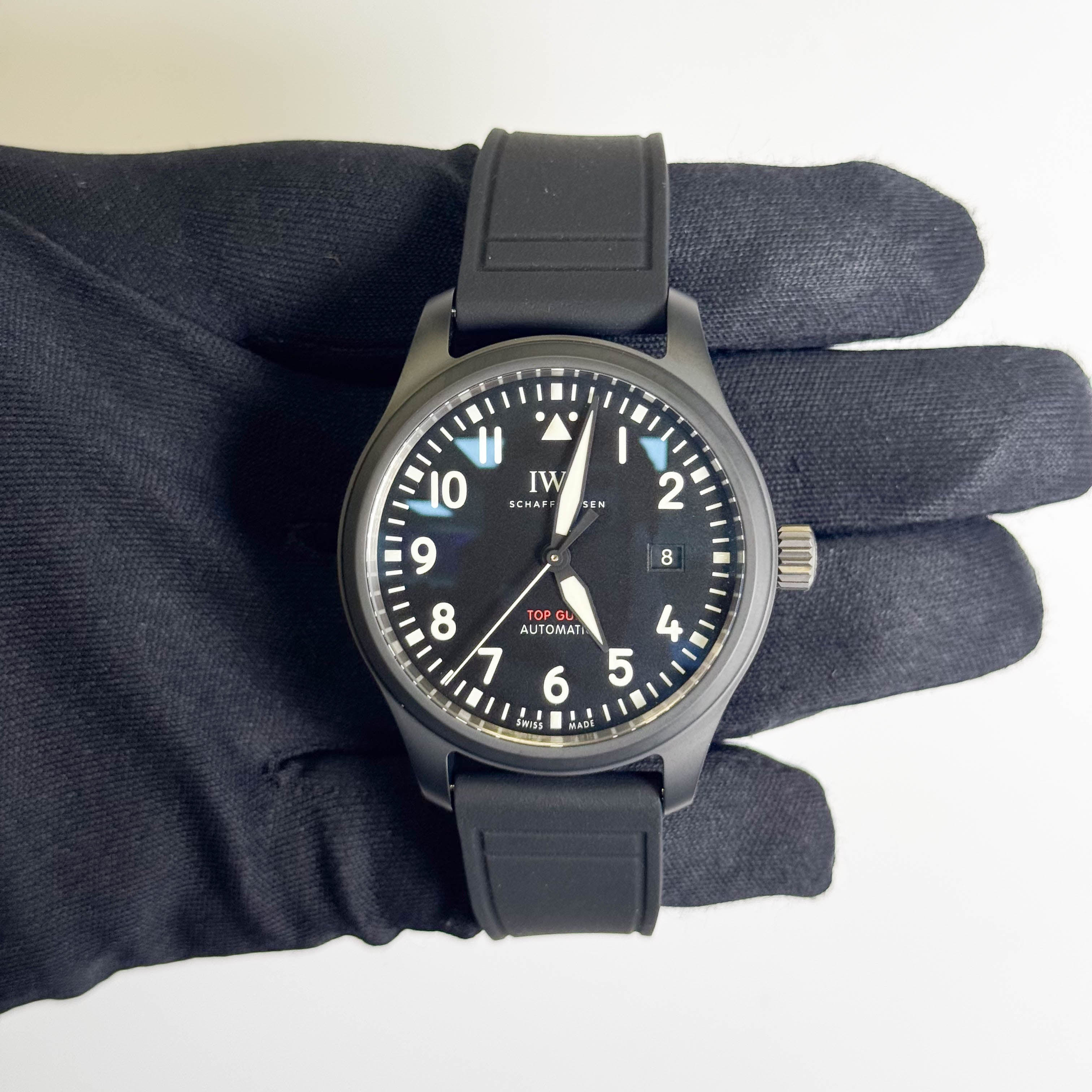 IWC Pilot's Watch Top Gun 41mm Black Dial Watch Ref# IW326906 - Happy Jewelers Fine Jewelry Lifetime Warranty