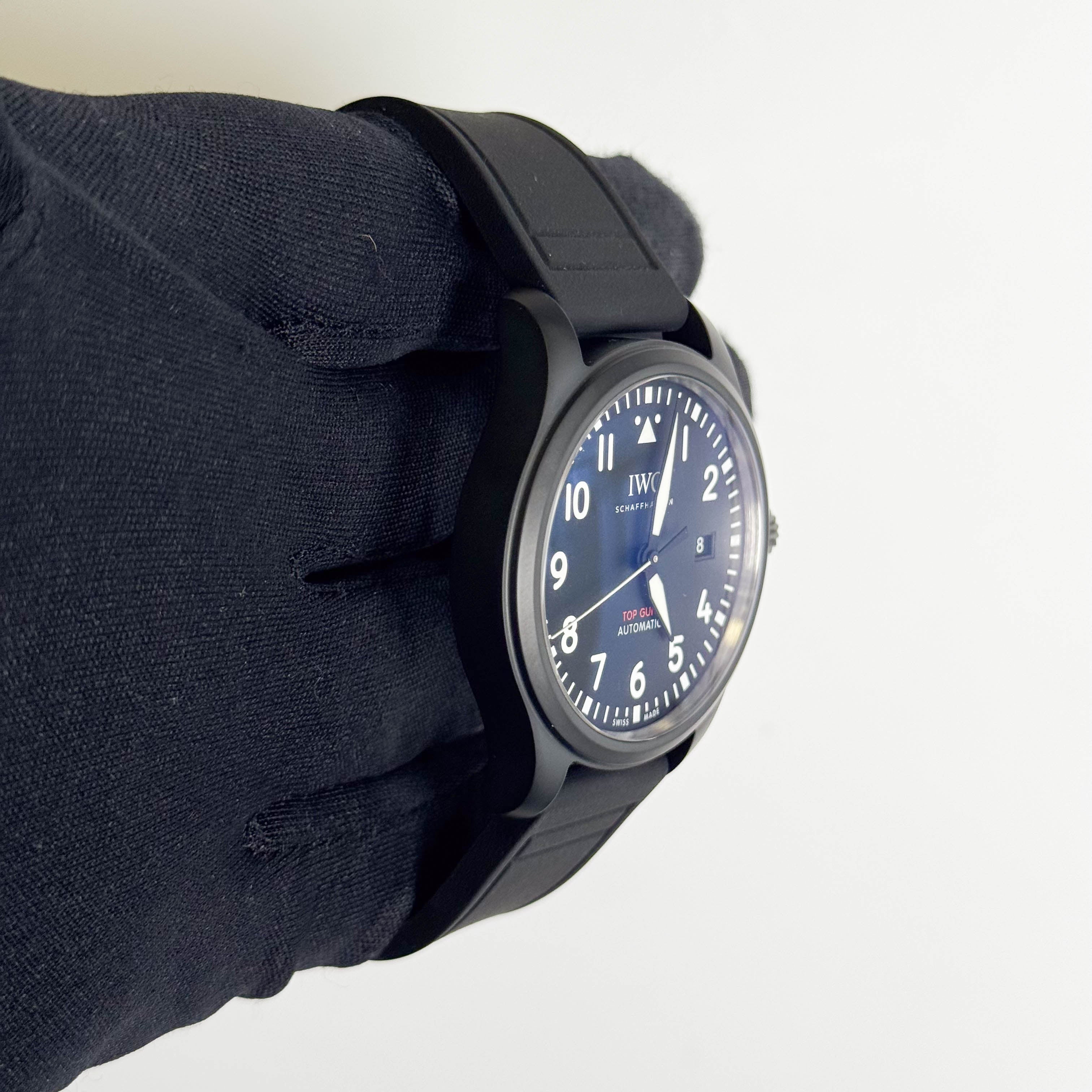 IWC Pilot's Watch Top Gun 41mm Black Dial Watch Ref# IW326906 - Happy Jewelers Fine Jewelry Lifetime Warranty