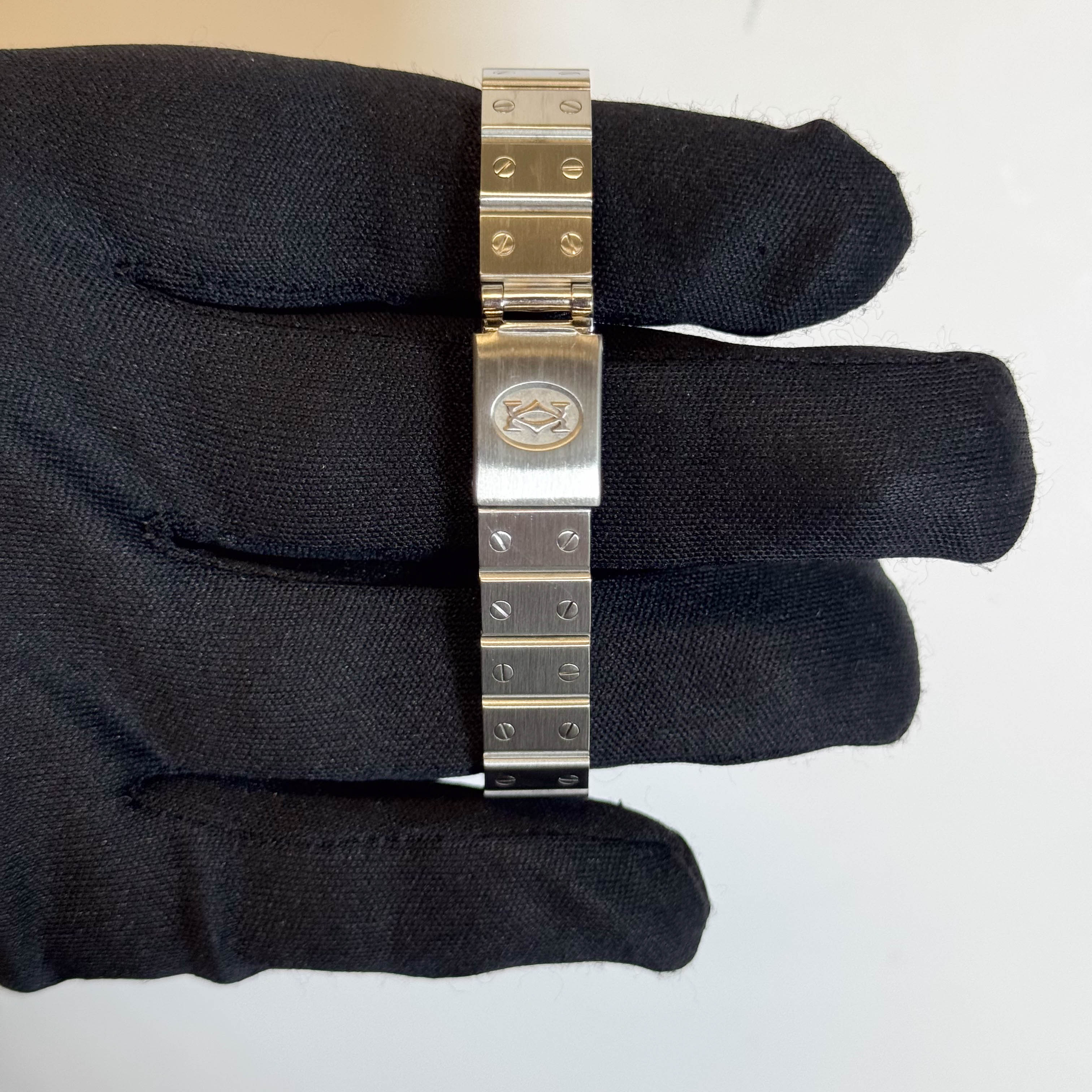 Cartier Santos Vendome 33mm White Dial Watch Ref# 81924