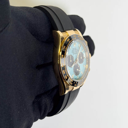 Rolex Daytona 40mm Turquoise Dial Watch Ref# 126518LN