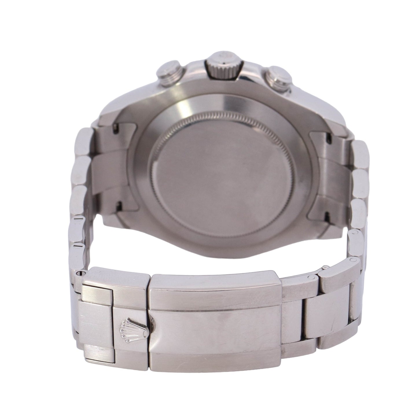 Rolex Yacht Master II Stainless Steel 44mm White Dot Dial Watch Reference #; 116680 - Happy Jewelers Fine Jewelry Lifetime Warranty