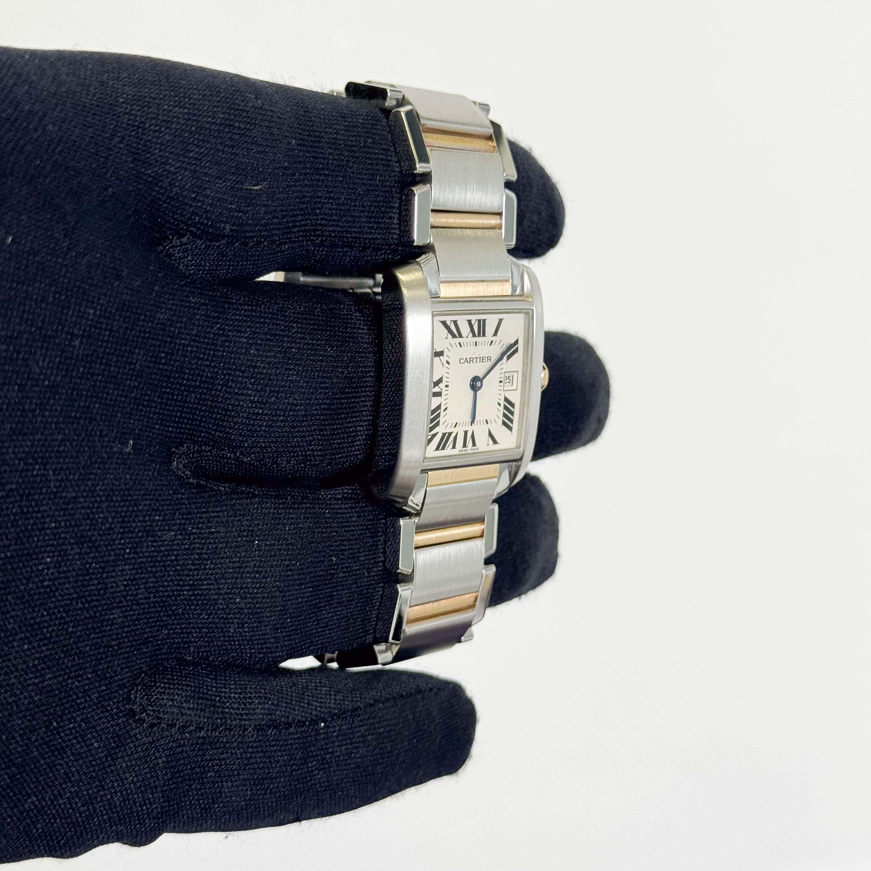 Cartier Tank 25mm White Dial Watch Ref# W51012Q4 - Happy Jewelers Fine Jewelry Lifetime Warranty