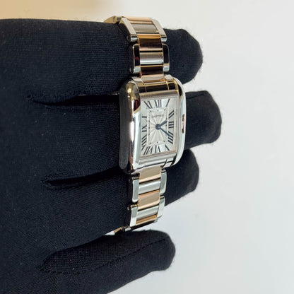 Cartier Tank 22mm Silver Dial Watch Ref# W5310019