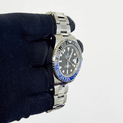 Rolex GMT Master II 40mm Black Dial Watch Ref# 126710BLNR - Happy Jewelers Fine Jewelry Lifetime Warranty