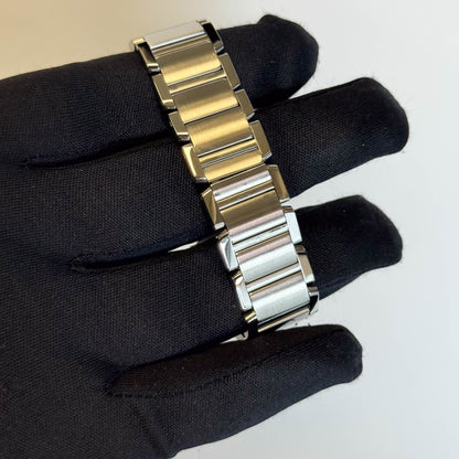 Cartier Tank 25mm Ivory Dial Watch Ref# WSTA0005