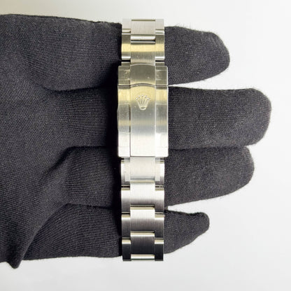 Rolex Oyster Perpetual 41mm Green Dial Watch Ref# 124300