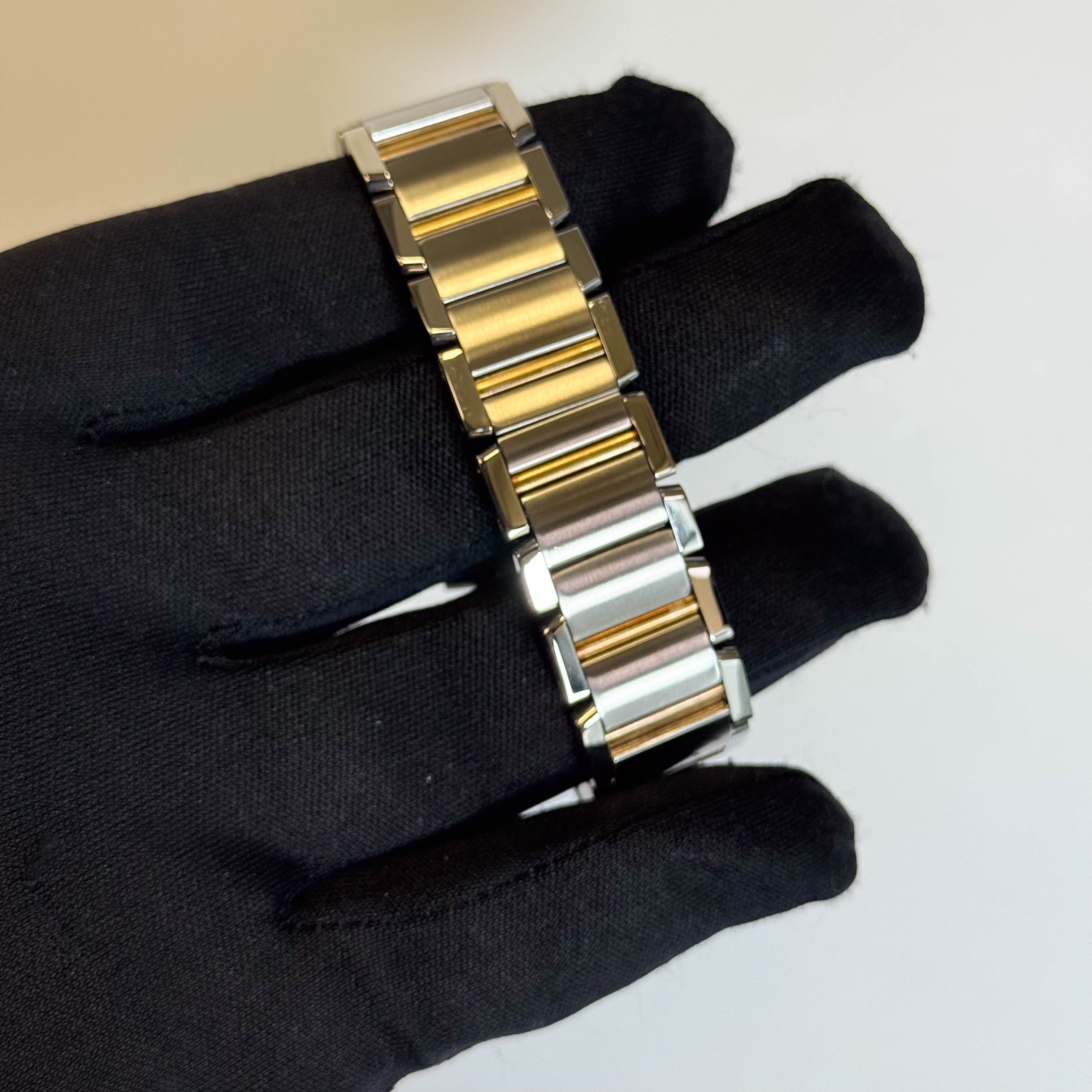 Cartier Tank 30mm Ivory Dial Watch Ref# W2TA0003