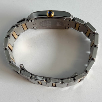 Cartier Tank 30mm Ivory Dial Watch Ref# W2TA0003