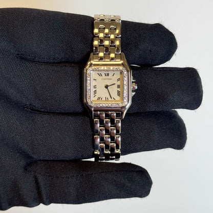 Cartier Panthere 17 mm Ivory Dial Watch Ref# WF3216F3 - Happy Jewelers Fine Jewelry Lifetime Warranty