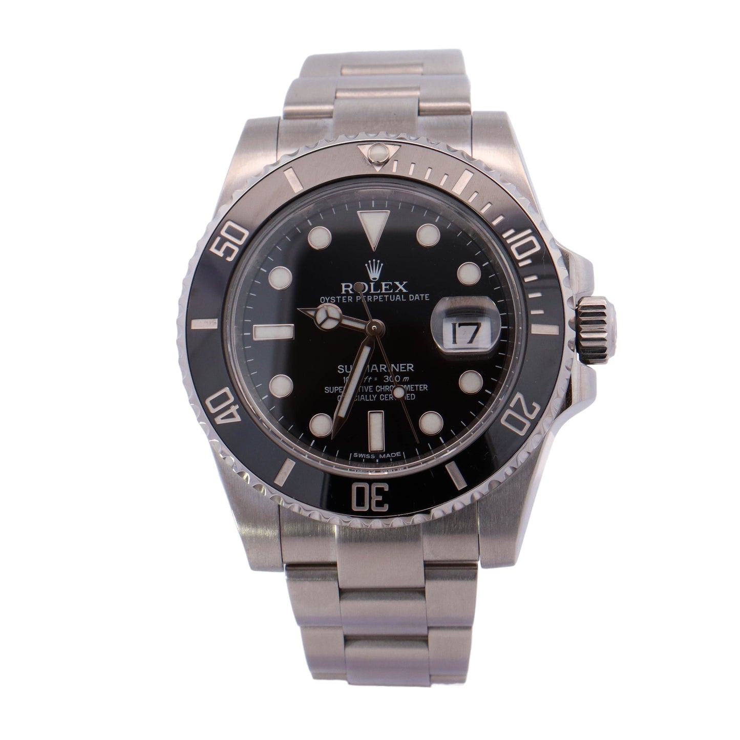 Rolex Submariner 40mm Black Dial Watch Ref 116610LN Happy Jewelers