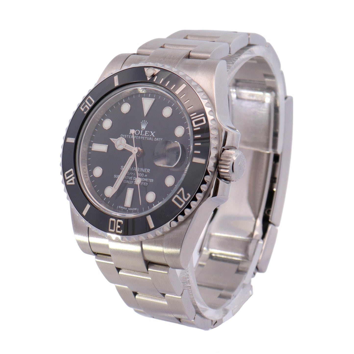 Rolex Submariner Stainless Steel 41mm Black Dot Dial Watch Reference #: 126610LN - Happy Jewelers Fine Jewelry Lifetime Warranty