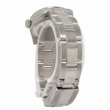 Rolex Ladies Datejust Stainless Steel 26mm Dark MOP Diamond Dial Watch Reference# 179174 - Happy Jewelers Fine Jewelry Lifetime Warranty