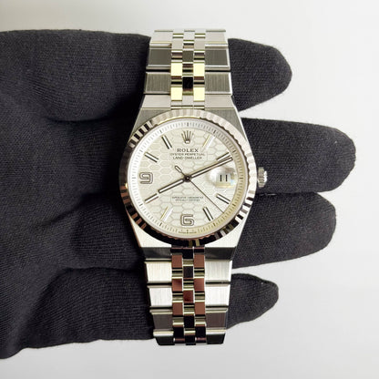 Rolex Land-Dweller 40mm White Dial Watch Ref # 127334