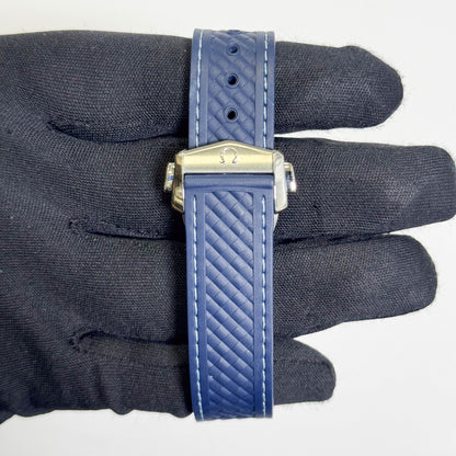 Omega Speedmaster Aquatimer 43mm Blue Earth Dial Watch Ref# 220.12.43.22.03.001 - Happy Jewelers Fine Jewelry Lifetime Warranty