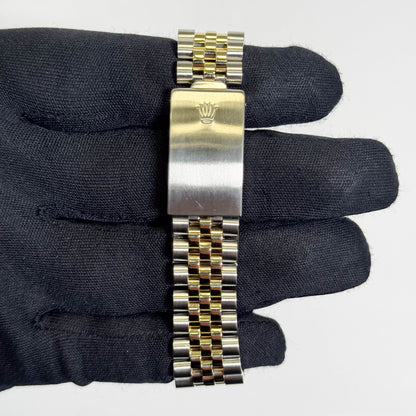 Rolex Datejust 36mm Champagne Dial Watch Ref# 16013 - Happy Jewelers Fine Jewelry Lifetime Warranty