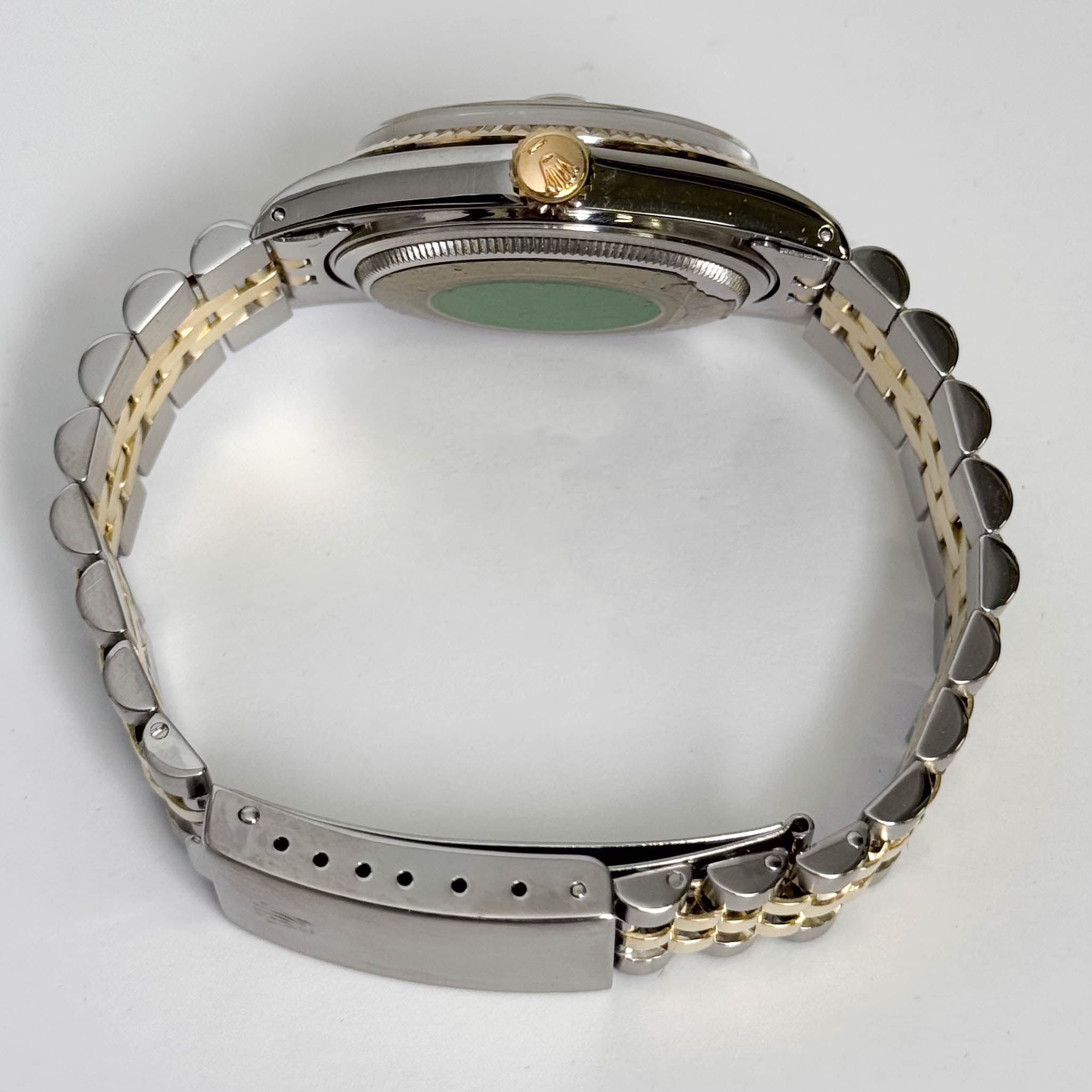 Rolex Datejust 36mm Champagne Dial Watch Ref# 16013 - Happy Jewelers Fine Jewelry Lifetime Warranty