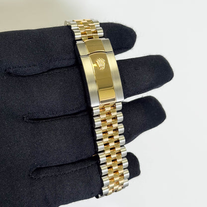 Rolex Datejust 41mm Custom Green Dial Watch Ref# 126333 - Happy Jewelers Fine Jewelry Lifetime Warranty