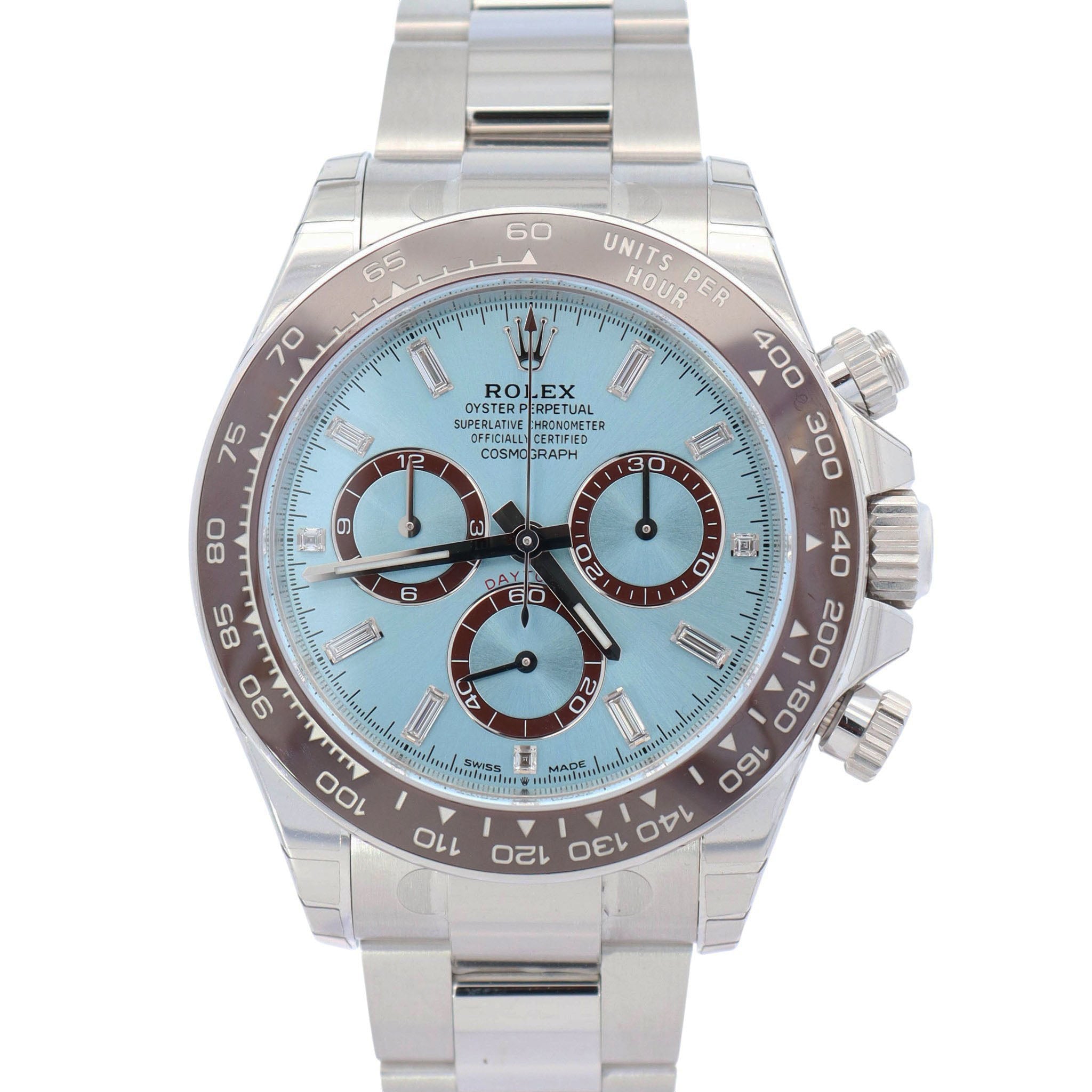 Rolex Daytona 40mm Ice Blue Dial Watch Ref# 126506