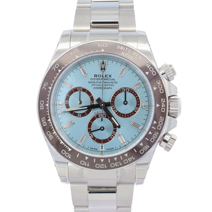 Rolex Daytona 40mm Ice Blue Dial Watch Ref# 126506