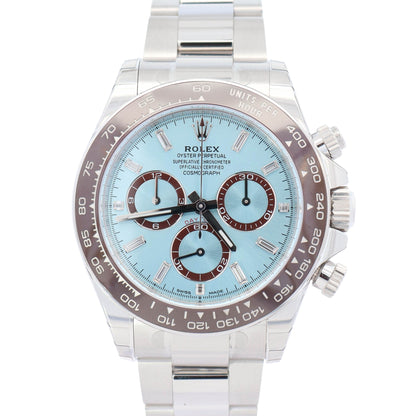 Rolex Daytona 40mm Ice Blue Dial Watch Ref# 126506 - Happy Jewelers Fine Jewelry Lifetime Warranty