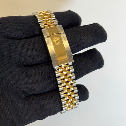 Rolex Datejust 36mm Silver Roman Dial Watch Ref# 126233