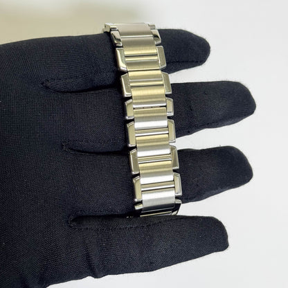 Cartier Tank Française Stainless Steel 28mm White Dial Watch Ref# W51002Q3 - Happy Jewelers Fine Jewelry Lifetime Warranty