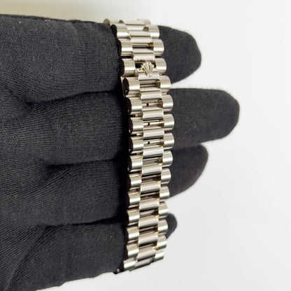 Rolex Day-Date 36mm Silver Dial Watch Ref# 118239
