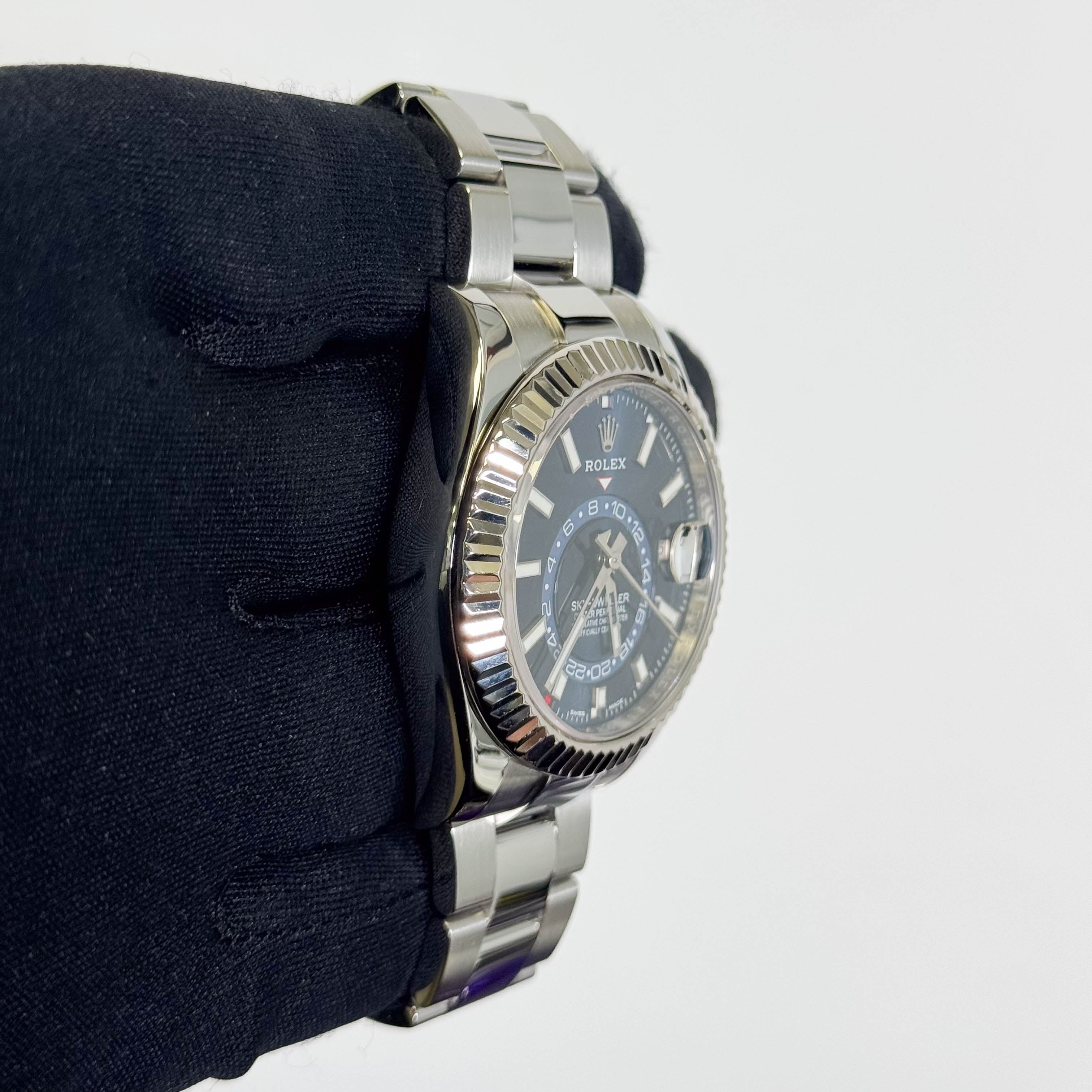 Rolex Sky-Dweller 42 mm Blue Dial Watch Ref# 326934 - Happy Jewelers Fine Jewelry Lifetime Warranty