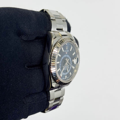 Rolex Sky-Dweller 42 mm Blue Dial Watch Ref# 326934 - Happy Jewelers Fine Jewelry Lifetime Warranty